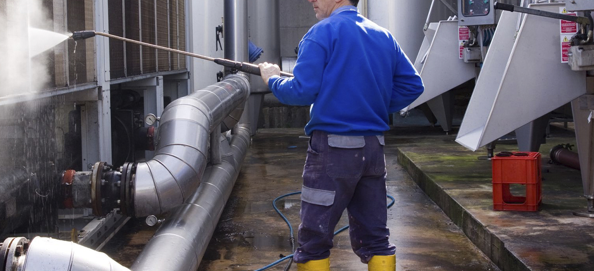 limpeza de maquinas industriais